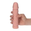 Żylasty dildo dla początkujących 18 cm